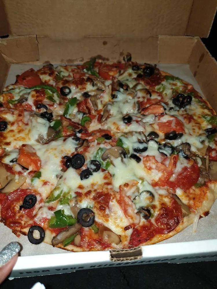 Vegetarian Pizza Add Pepperoni